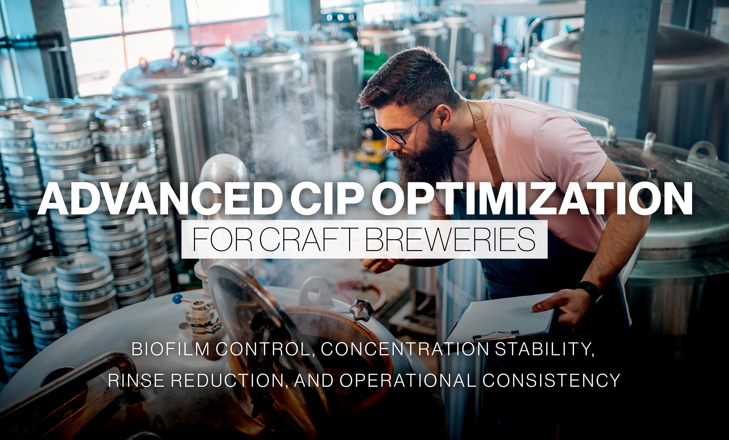 Advanced CIP Optimization for Craft Breweries